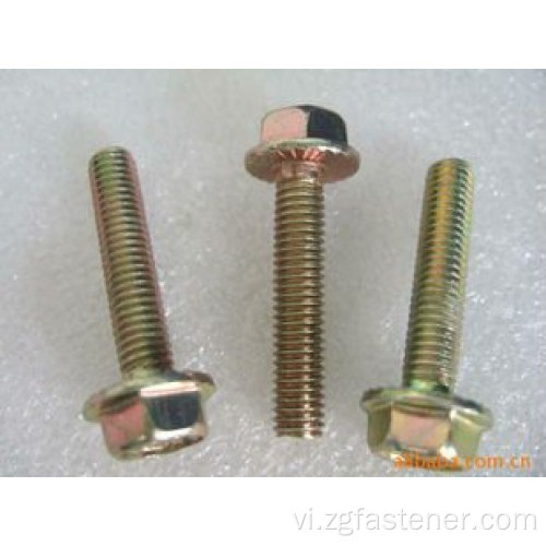 Bu lông M8 Nuts Bolt Bolt Bolt Vàng Bu lông kẽm